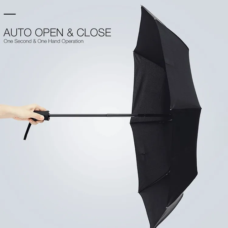 Automatisk foldning anti-UV Men-paraply