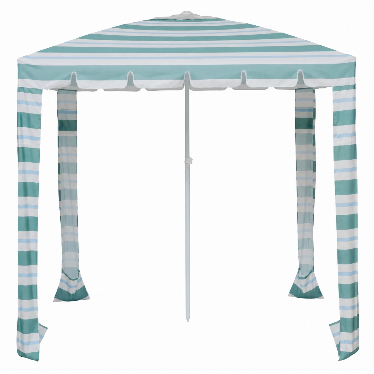 Brugerdefineret 2m x 2m Family Beach Cabana med sandlommer