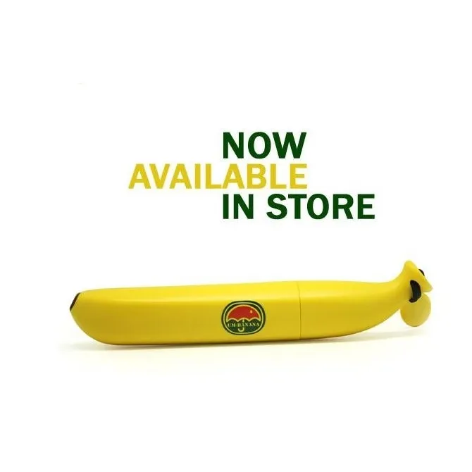Banan tegneserieformet børn paraply