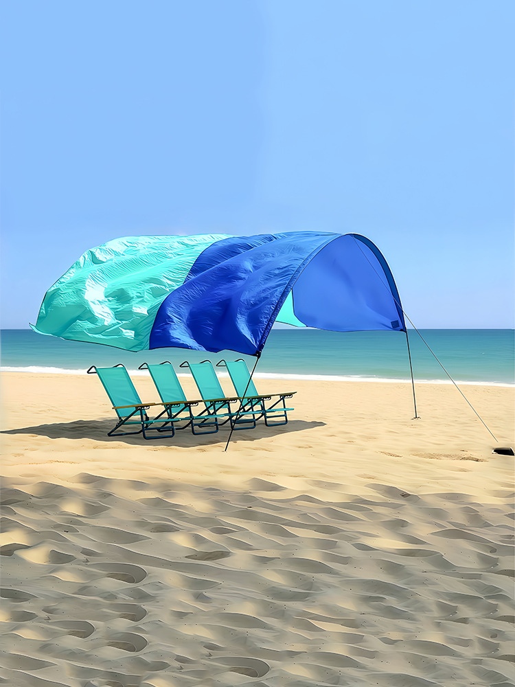 Vinddrevet Auto-Deploy Beach Telt Canopy